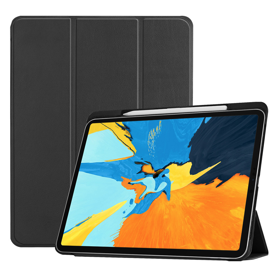 Trifold Smart Case for Apple iPad Pro 11 inch 1st Gen Black
